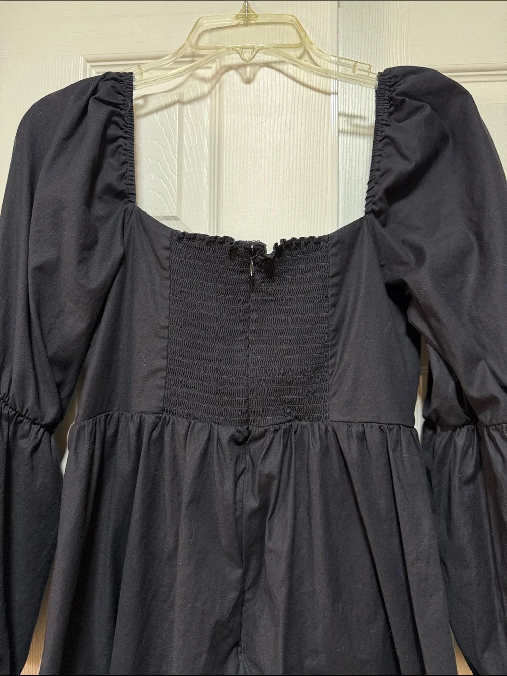 Reformation Michaela Black Dress - Size 10
